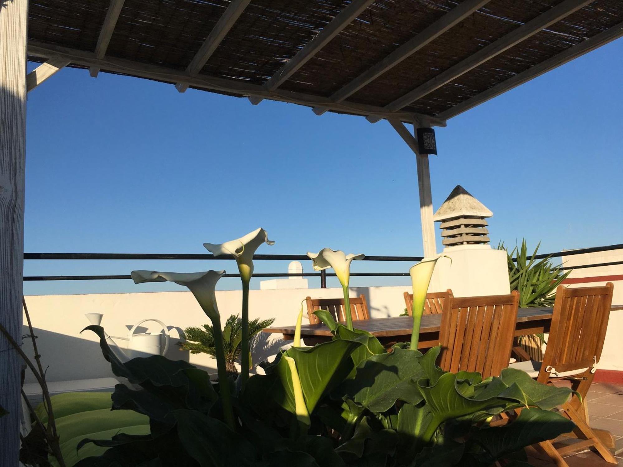 Atico Con Terraza Privada En Casa Palacio Del Centro Historico Apartment El Puerto de Santa Maria Exterior photo